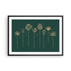 Pôster com moldura preta - A família RAMOS - 70x50 cm