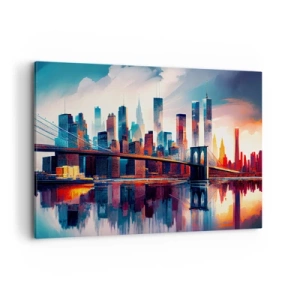 Quadro em tela - Nova York dos sonhos - 100x70 cm