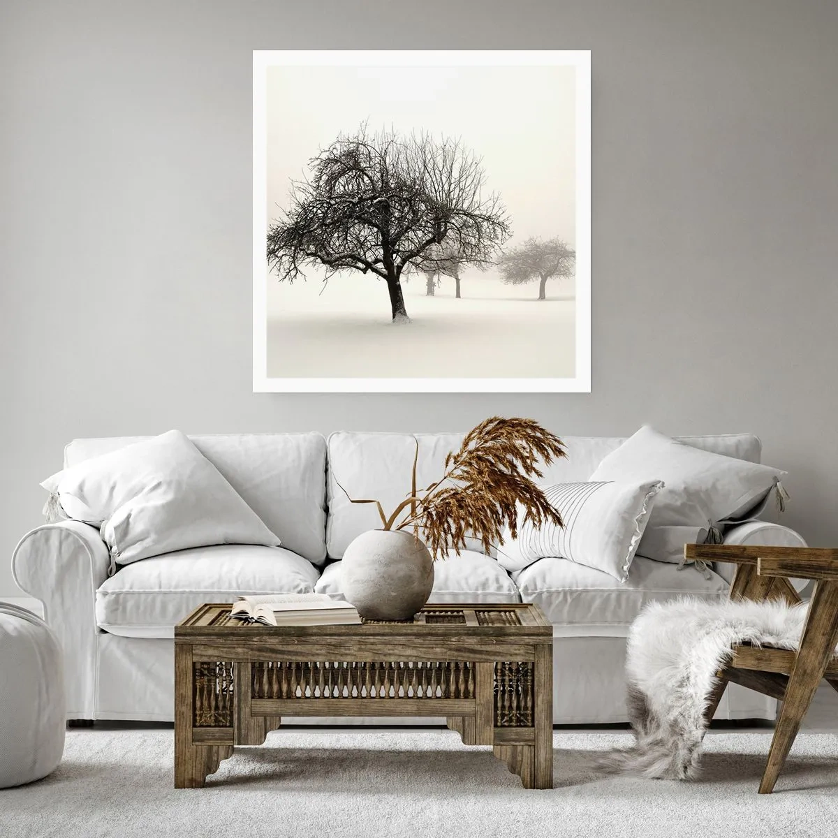 Pôster - Sono de inverno - 40x40 cm