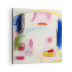 Quadro em tela - Mais convexo do que côncavo ou plano - 60x60 cm