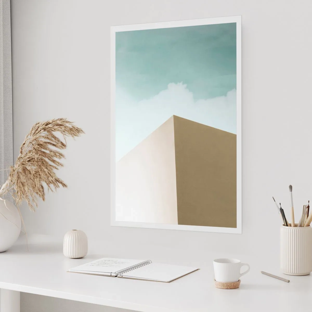 Pôster - A geometria de um verão ensolarado - 61x91 cm