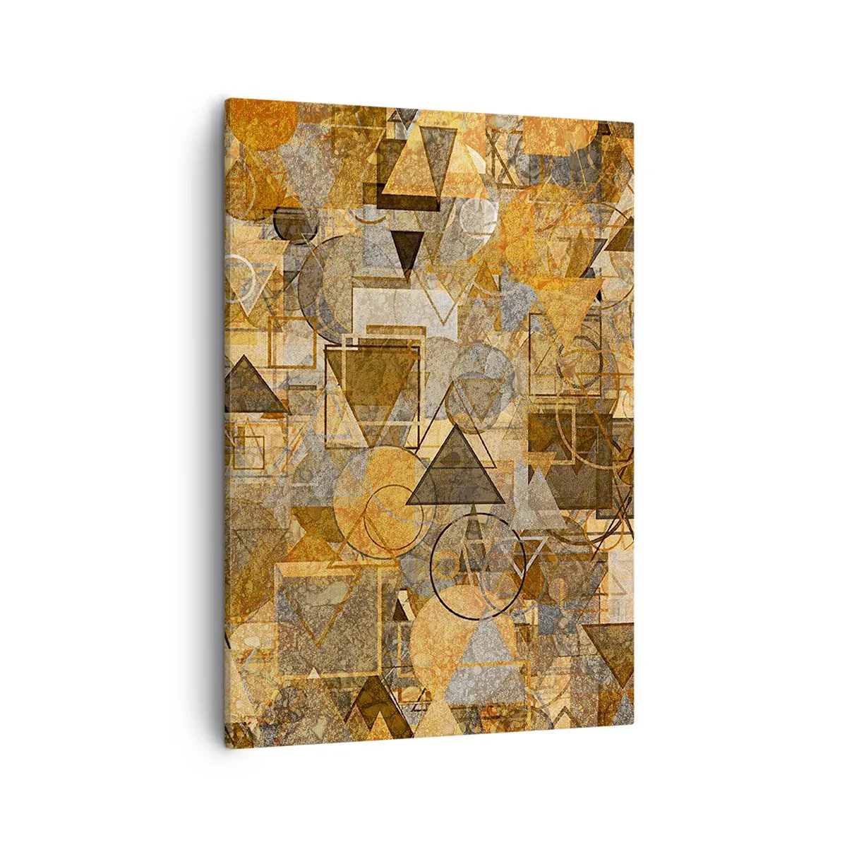 Quadro em tela - O mundo em forma - 50x70 cm
