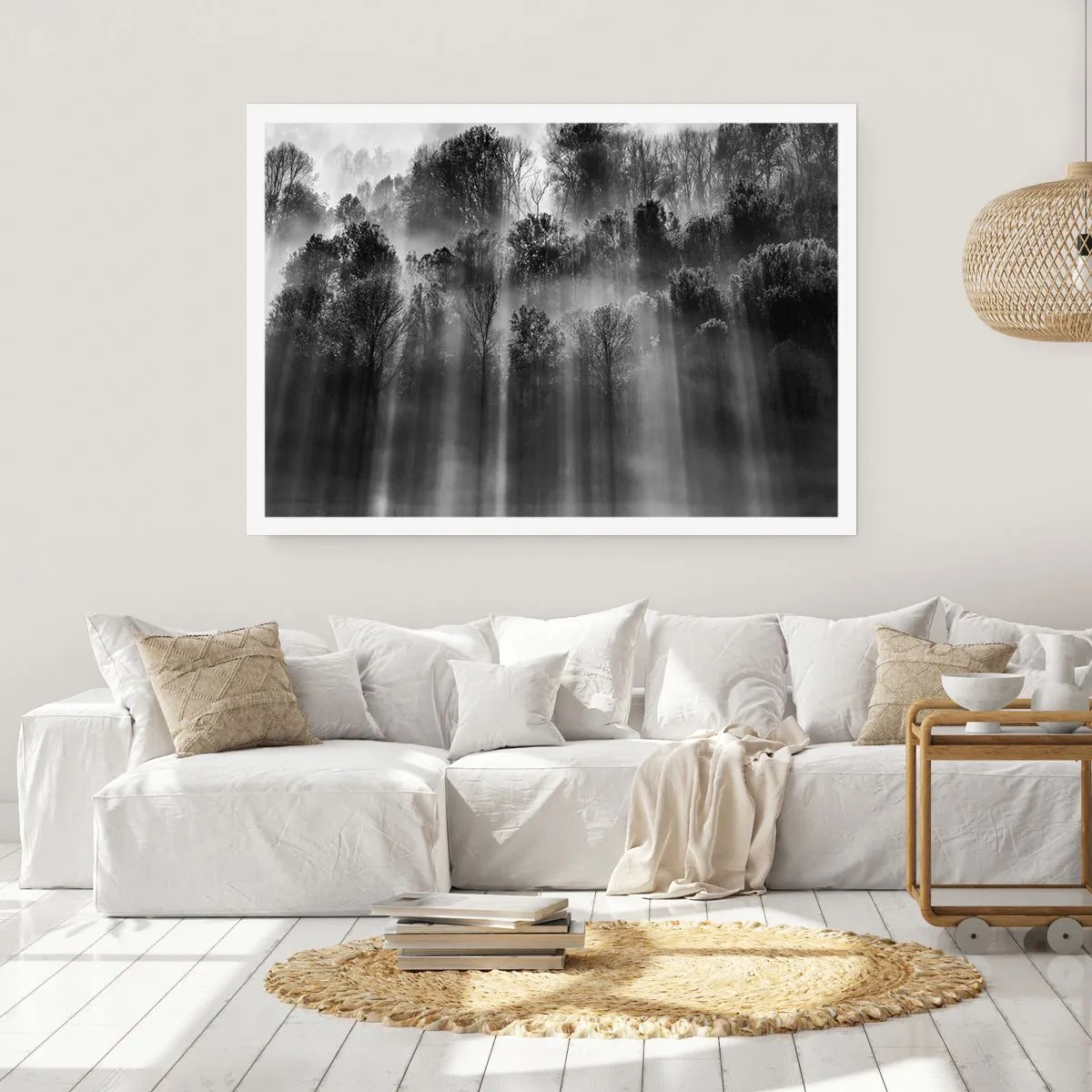 Pôster - Em correntes de luz - 40x30 cm