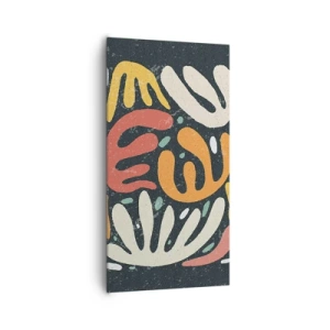 Quadro em tela - Composição – estou prestes a pegar-te - 65x120 cm