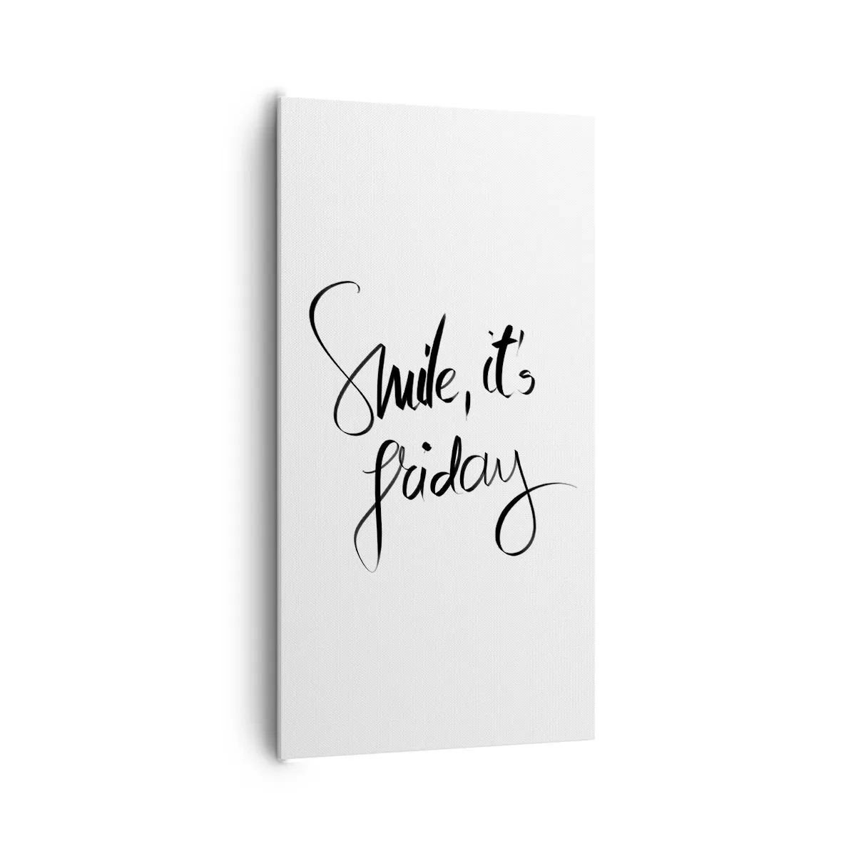 Quadro em tela - Verdadeira alegria - 65x120 cm