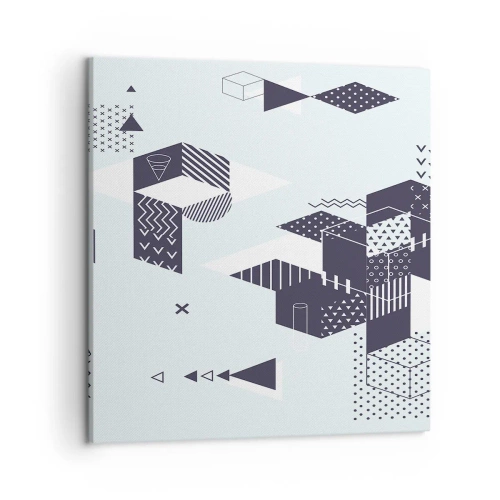 Quadro em tela - Na alma de um matemático - 50x50 cm