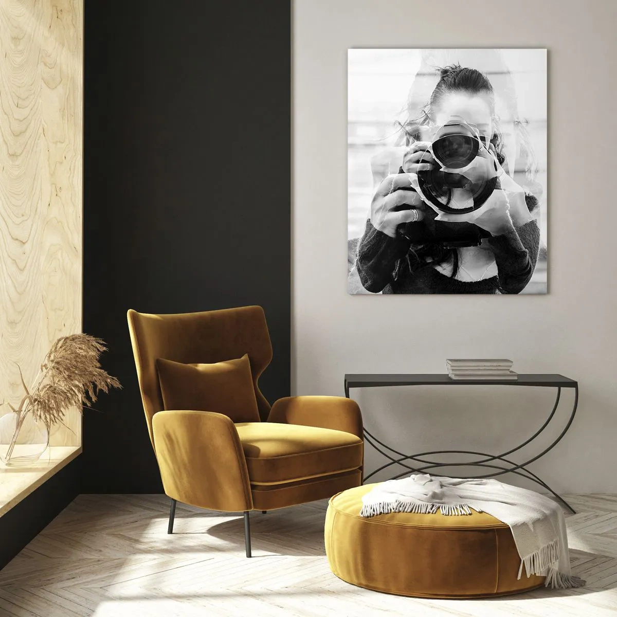 Quadro em vidro - Criador e material - 50x70 cm