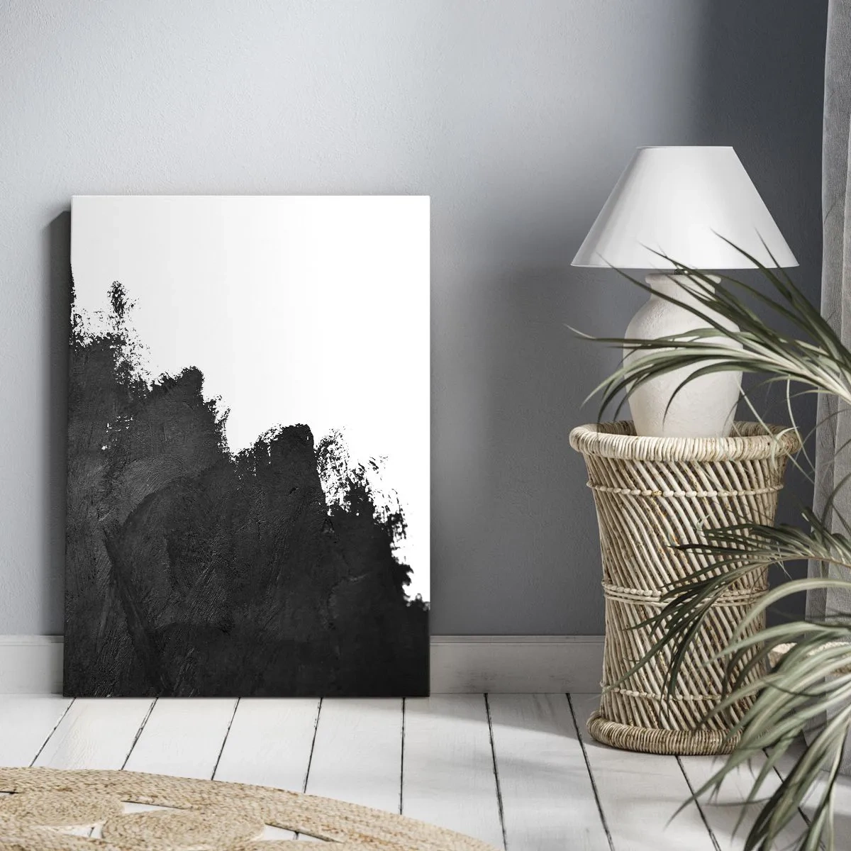 Quadro em tela - Elementos: terra - 50x70 cm