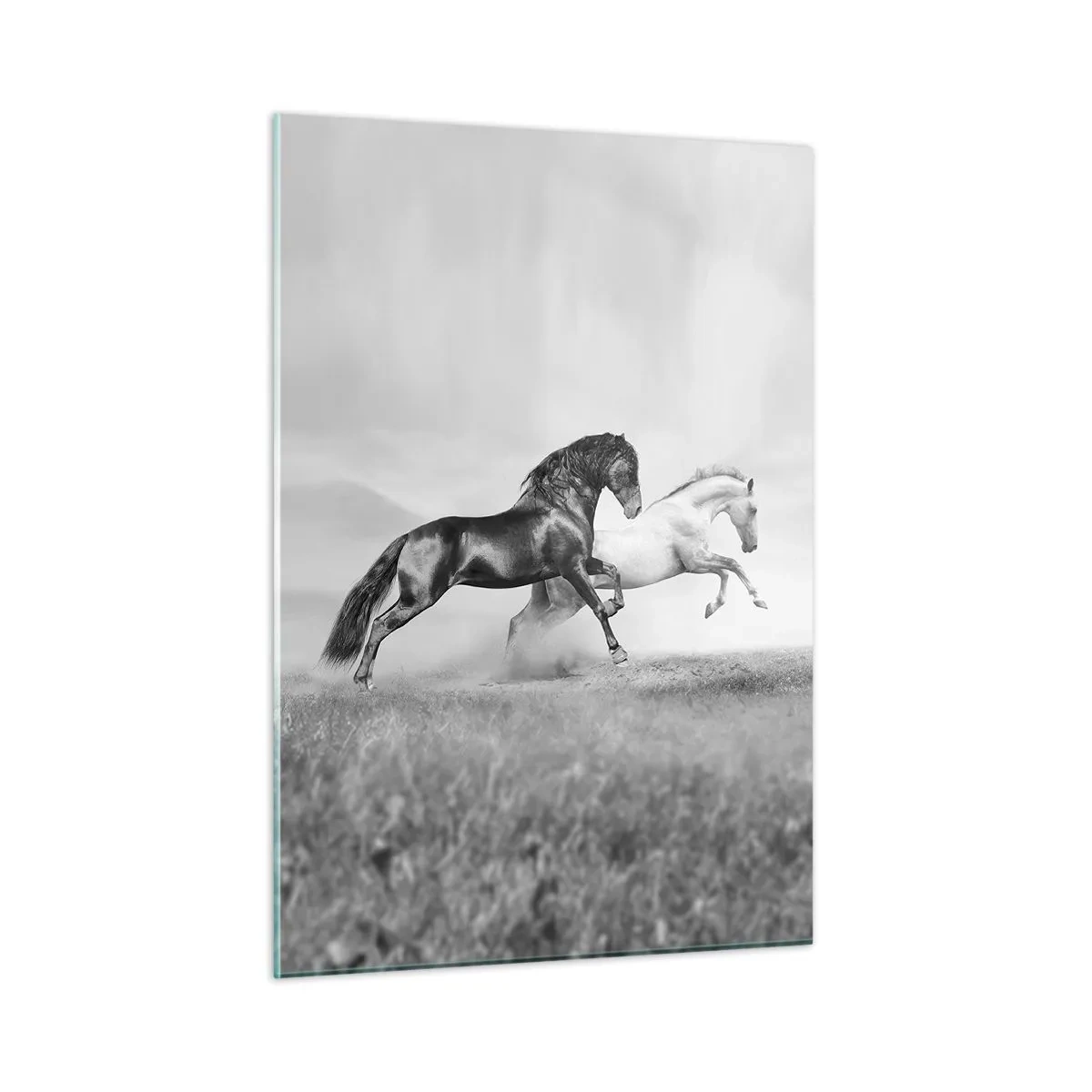 Quadro em vidro - Anjos e demônios - 50x70 cm