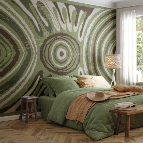 Papel de Parede Autocolante Deluxe Sticker - Uma explosão de emoções - Idoso, Boho, Pedaço - 300x210 cm