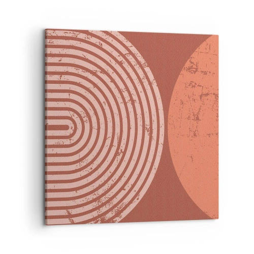 Quadro em tela - Relacionamento próximo - 50x50 cm