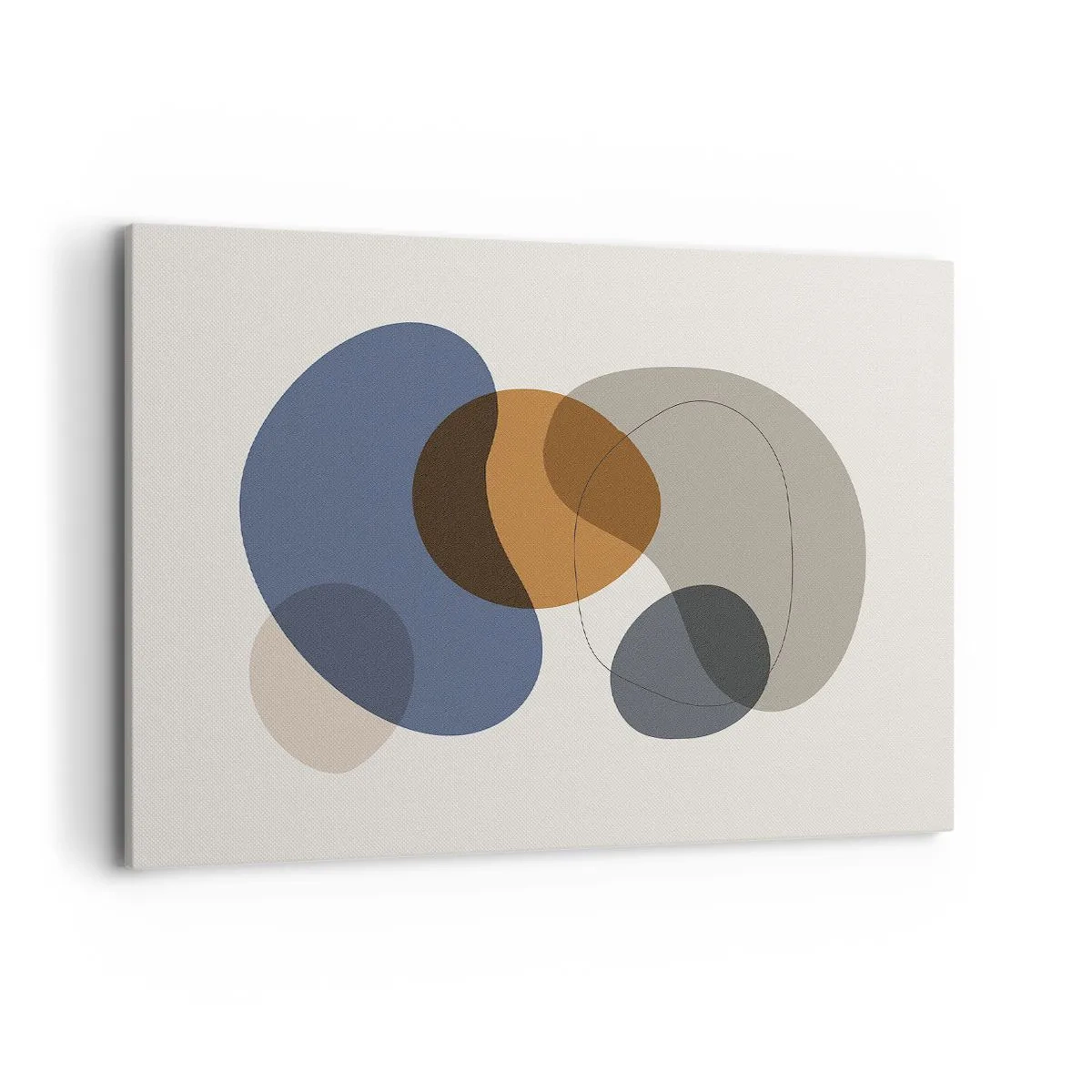 Quadro em tela - Gotas de cor - 100x70 cm