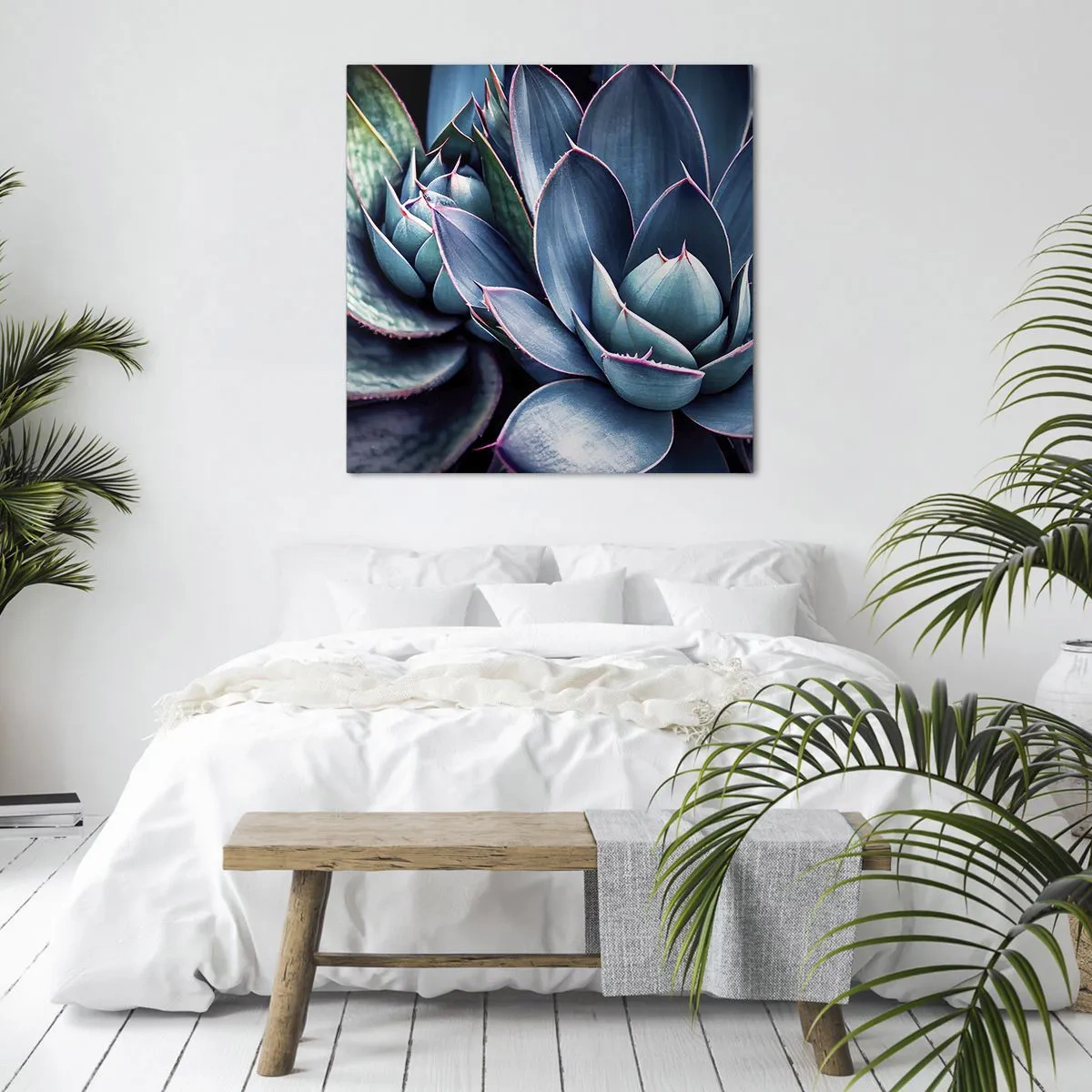 Quadro em tela - Força vital - 30x30 cm