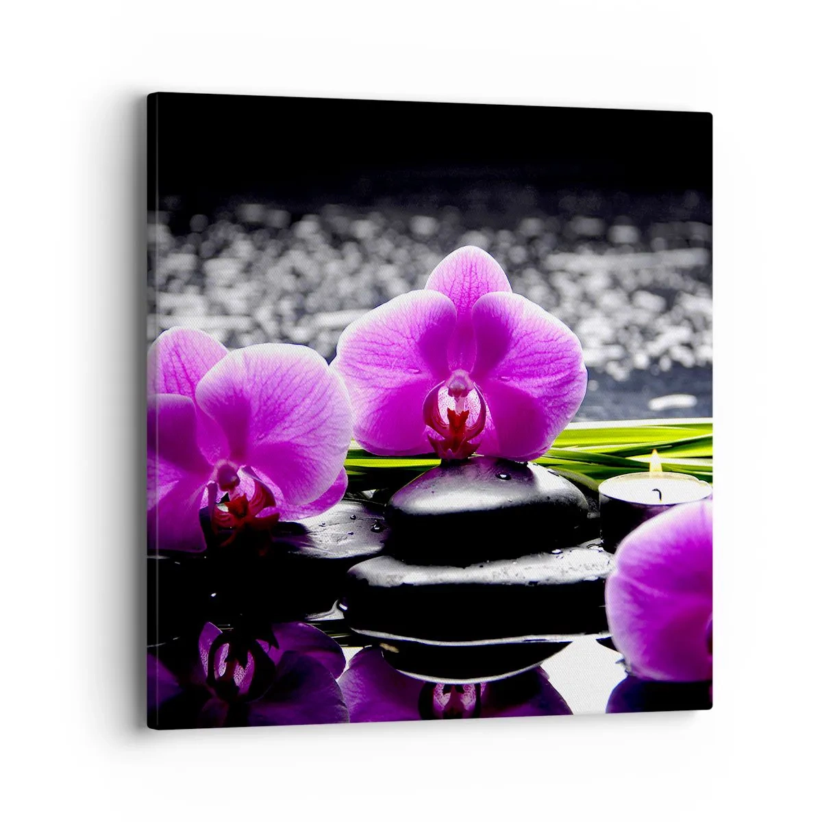 Quadro em tela - Afogar-se na paz e sossego - 40x40 cm