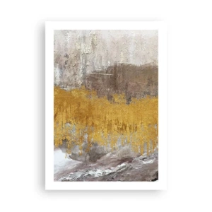 Pôster - Uma explosão dourada - 50x70 cm