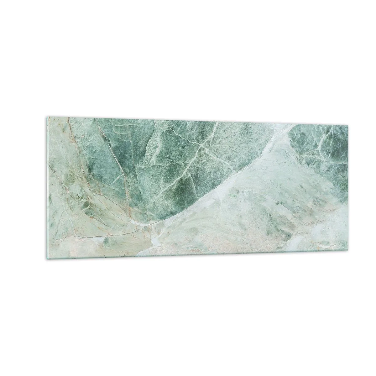 Quadro em vidro - A nobre frieza da pedra - 100x40 cm