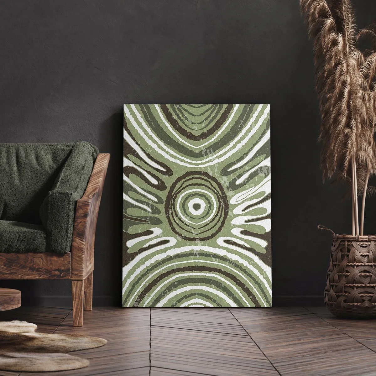 Quadro em tela - Uma explosão de emoções - 50x70 cm