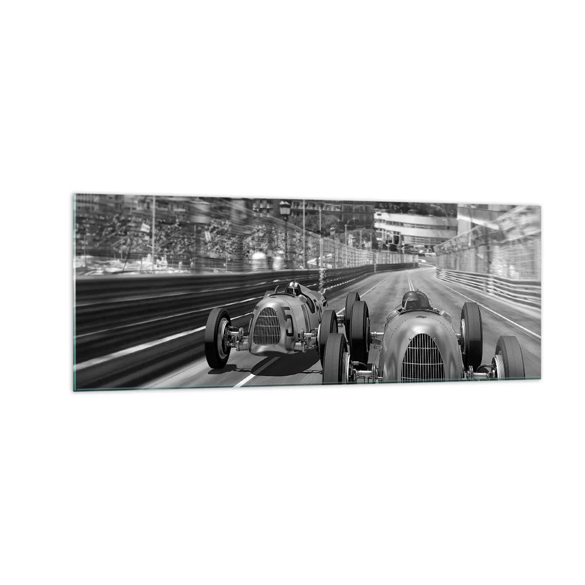 Quadro em vidro - Era uma vez em Monte Carlo - 140x50 cm