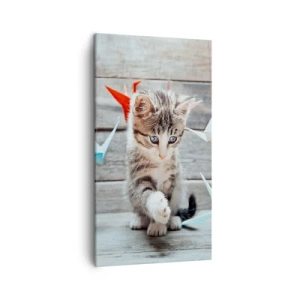 Quadro em tela - Primeira lição - 45x80 cm