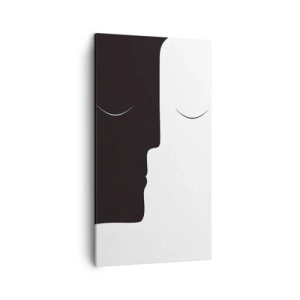 Quadro em tela - Unidade de opostos - 45x80 cm