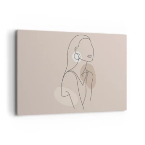 Quadro em tela - Um ícone da feminilidade - 100x70 cm