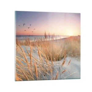 Quadro em vidro - Uma canção de embalar do Báltico - 30x30 cm