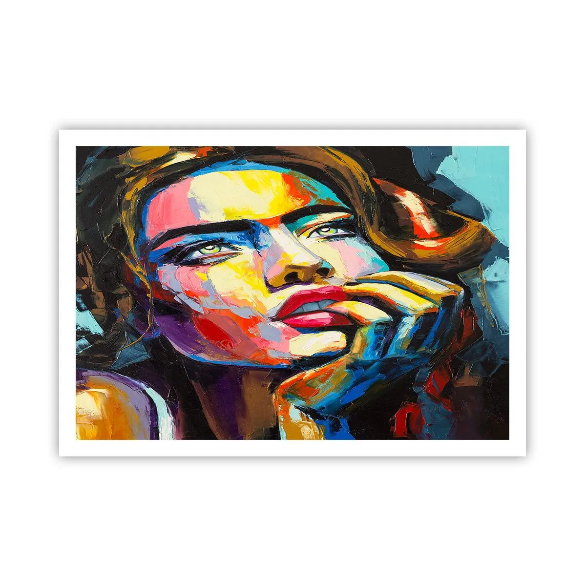 Pôster - Sonhos como pássaros voando no céu - 100x70 cm