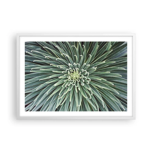 Pôster em moldura branca - Nasce uma estrela - 70x50 cm