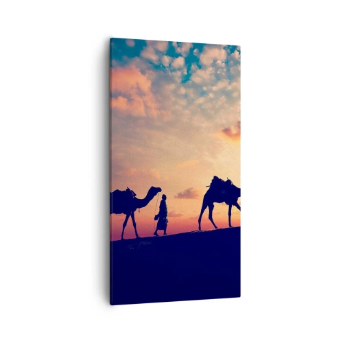 Quadro em tela - O misterioso espírito do Oriente - 55x100 cm