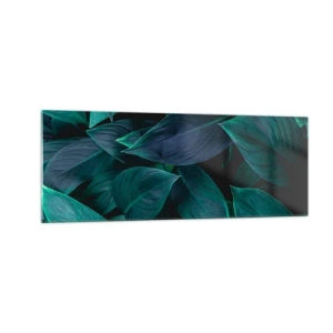 Quadro em vidro - Verde em si - 140x50 cm