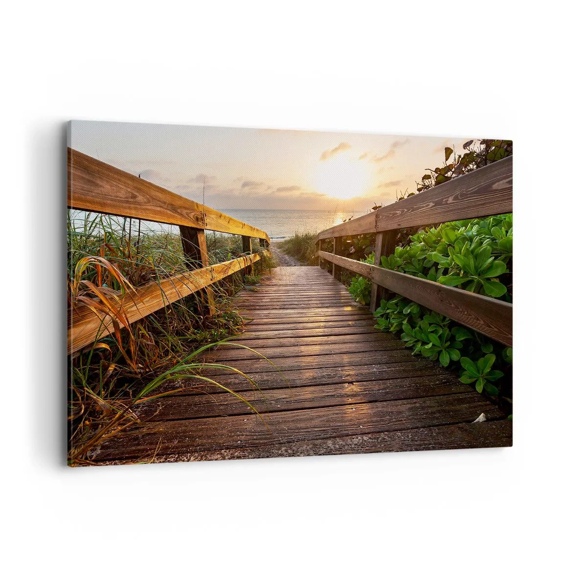 Quadro em tela - Direto para a costa - 120x80 cm