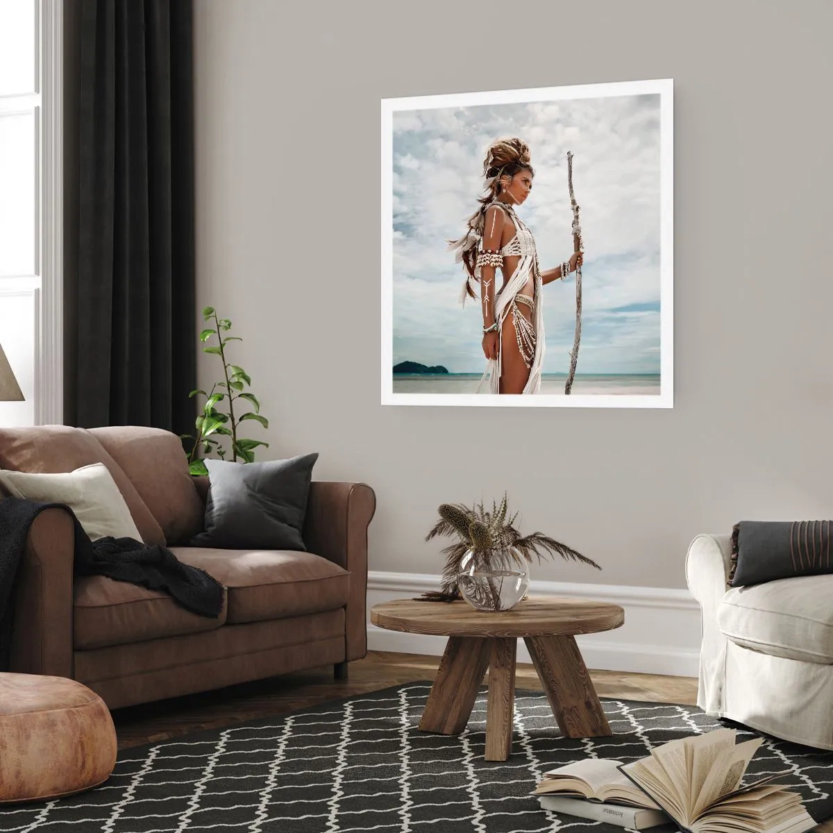 Pôster - Rainha dos trópicos - 40x40 cm