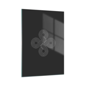 Quadro em vidro - No espírito celta - 50x70 cm