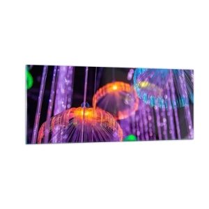 Quadro em vidro - Fonte de luz - 100x40 cm