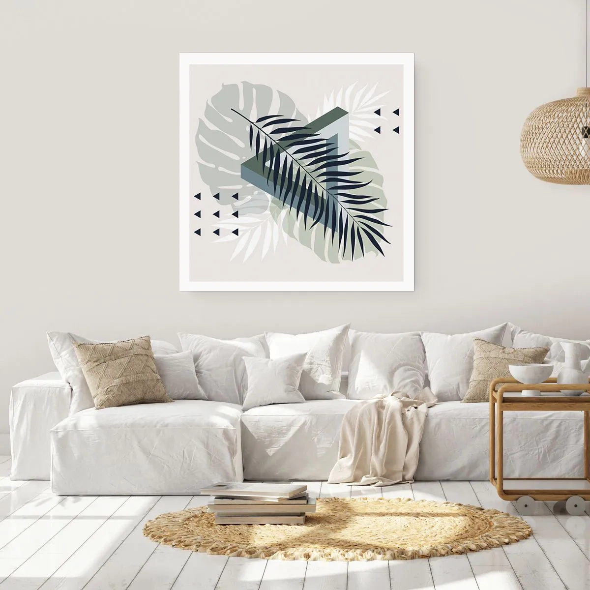 Pôster - Natureza e geometria – duas ordens? - 60x60 cm