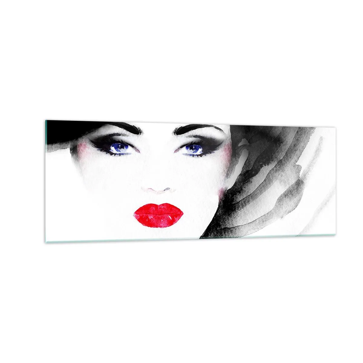 Quadro em vidro - Repulsa e convoca - 140x50 cm