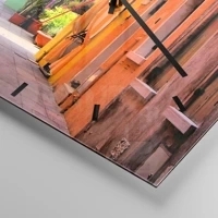 Mostrador com traços