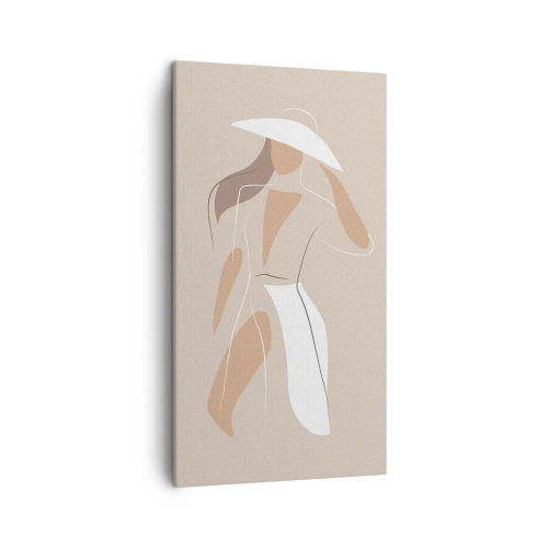 Quadro em tela - A moda é diversão - 45x80 cm