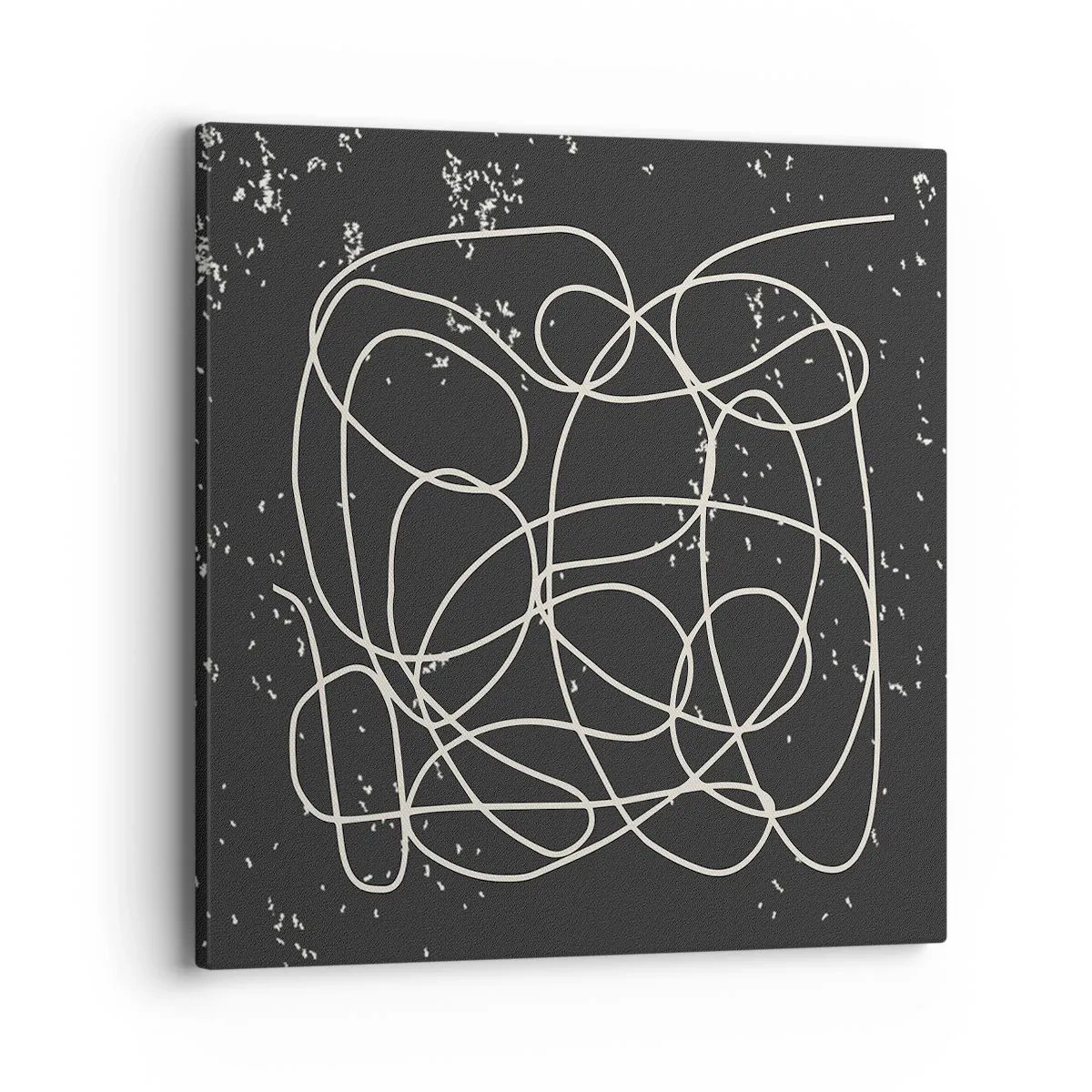 Quadro em tela - Pensamentos errantes - 40x40 cm