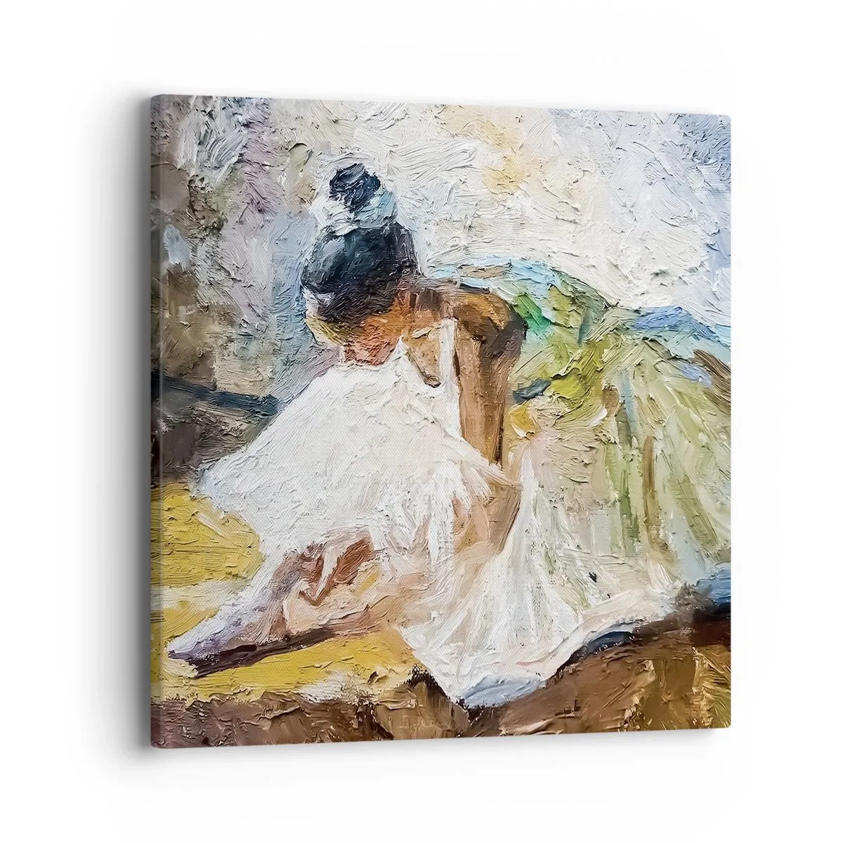 Quadro em tela - Do quadro de Degas - 40x40 cm