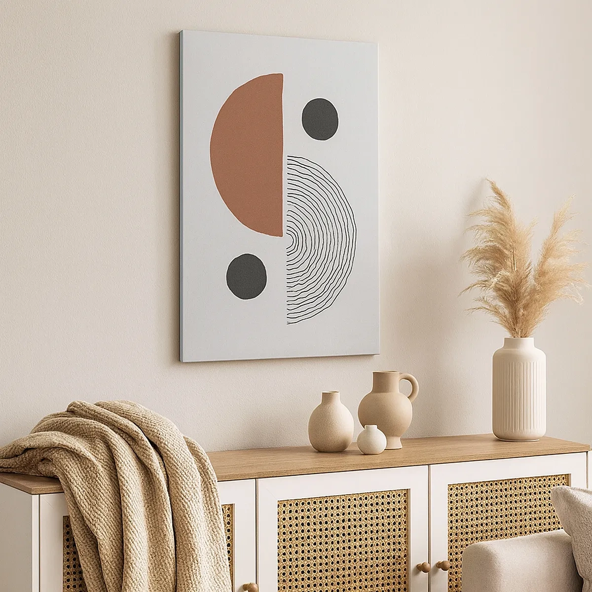 Quadro em tela - Perfeição das rodas - 50x70 cm