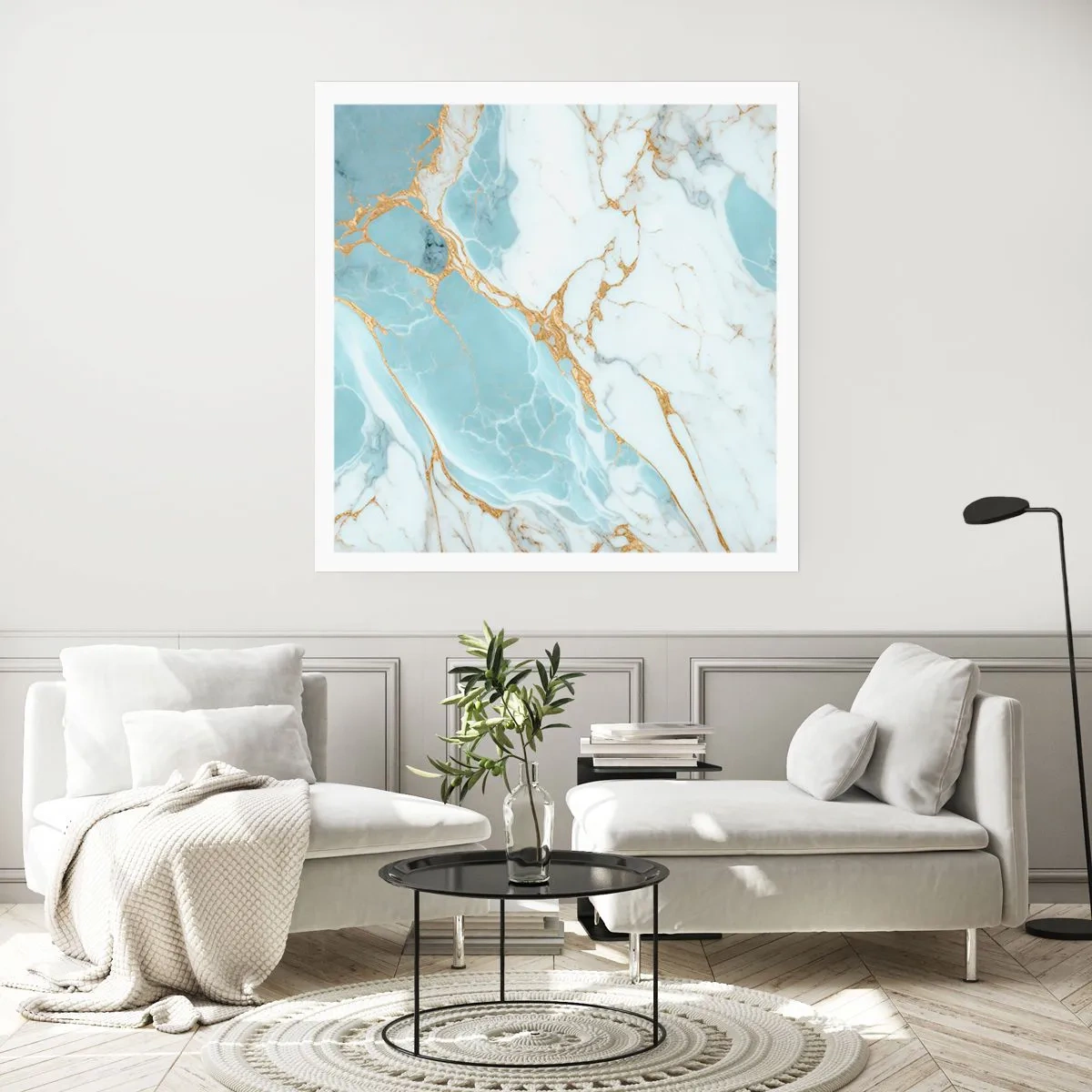 Pôster - Riqueza de pedra - 60x60 cm