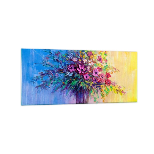 Quadro em vidro - Fruto de um prado - 120x50 cm