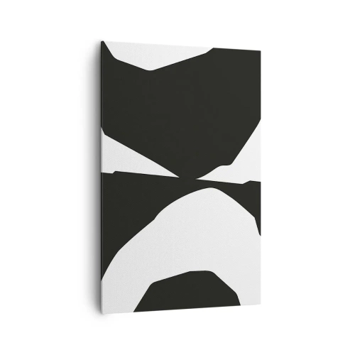 Quadro em tela - Positivo negativo - 80x120 cm