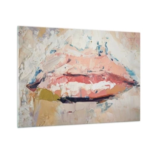 Quadro em vidro - Desperta os sentidos - 100x70 cm