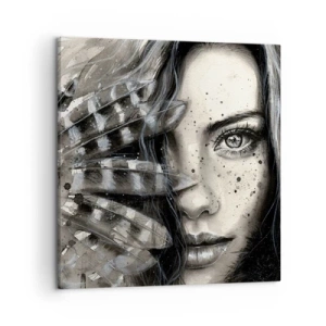 Quadro em tela - Beleza selvagem - 50x50 cm