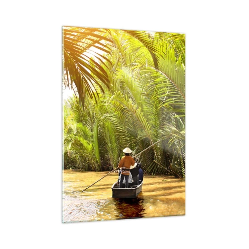 Quadro em vidro - Desfiladeiro das palmeiras - 50x70 cm