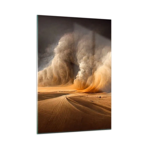 Quadro em vidro - A Ira do Deserto - 50x70 cm