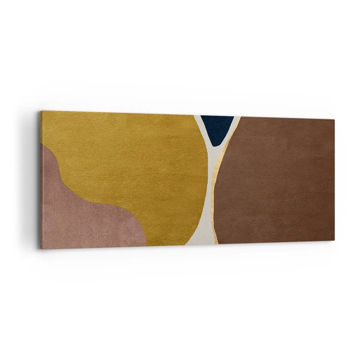 Quadro em tela - Abstração – um lugar no espaço - 120x50 cm