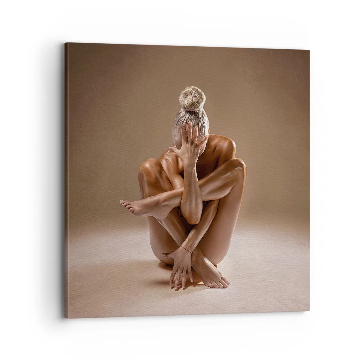 Quadro em tela - Unidade de corpo e alma - 70x70 cm